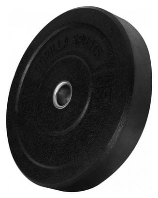 Poids disques olympiques Hi Temp avec absorbeur de chocs - Noir - De 2 5 kg à 25 kg - Poids : 50 KG (2 x 25 KG)