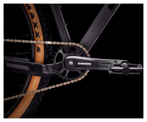 Trek Marlin 8 Sram SX Eagle 12V 26" Semi Rigid Mountainbike Zwart Mat 2023