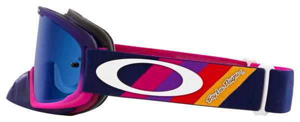 Máscara MTB Oakley O-Frame 2.0 PRO Troy Lee Design Navy Stripes / Black Ice Iridium / Ref : OO7117-16