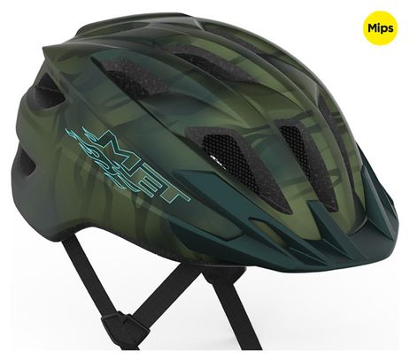Met Fahrradhelm Crackerjack Mips Grün