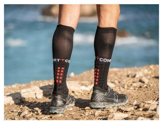 Compressport Mid Compression V2.0 Calze da Running - White/Black