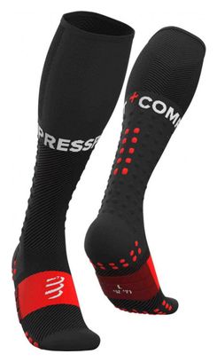 Socken Compressport Full Socks Run Black