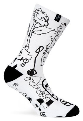 Pacific and CO Vogel Socks White 