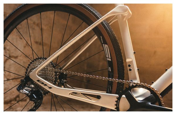 Bicicleta de gravilla BH Gravel X Carbon 3.0 Shimano GRX 12V 700 mm Rojo/Naranja 2024
