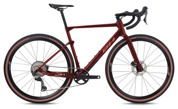 Gravel Bike BH Gravel X Carbon 3.0 Shimano GRX 12V 700 mm Red/Orange 2024