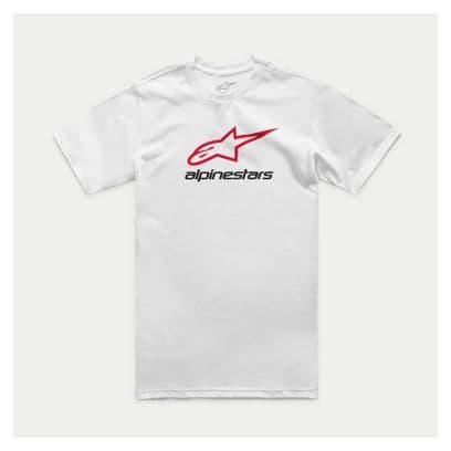 AlpineStars Always 2.0 CSF Korte Mouw T-Shirt Wit/Rood