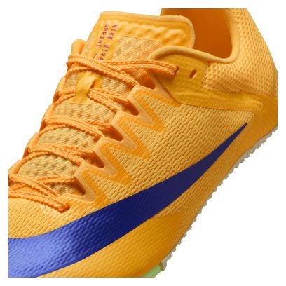 Zapatillas de atletismo Nike Zoom Rival Sprint Amarillo/Morado Unisex