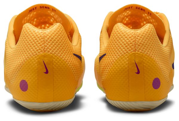 Zapatillas de atletismo Nike Zoom Rival Sprint Amarillo/Morado Unisex