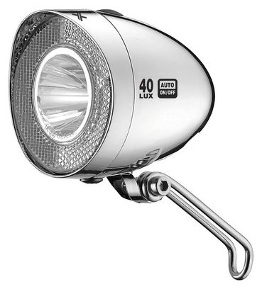 Éclairage Avant XLC CL-D04 pour Dynamo 40 Lux Argent