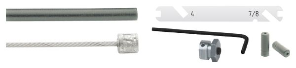 Câble Elvedes pour Shimano Nexus 4/7/8 V Argent