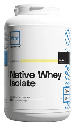 Whey Native Isolate Low Lactose (1 5kg) - Nutrimuscle - Vanille - Whey Native