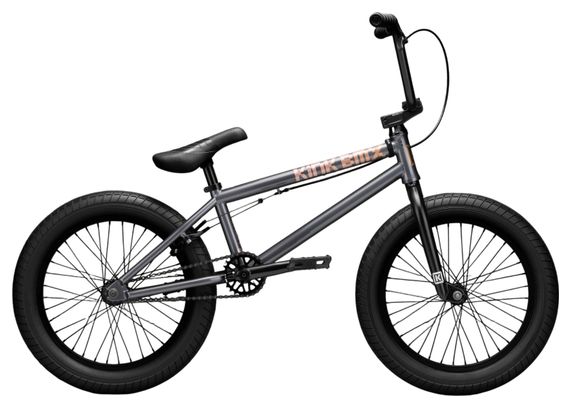 BMX Freestyle Kink Kicker 18" Grigio Metallizzato 2026