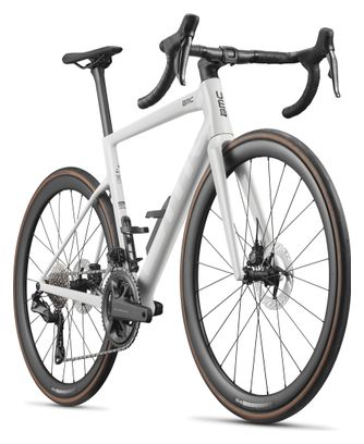 Bicicletta da strada BMC Teammachine SLR 01 Six Shimano Ultegra Di2 12V 700 mm Bianca 2027