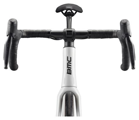 Bicicletta da strada BMC Teammachine SLR 01 Six Shimano Ultegra Di2 12V 700 mm Bianca 2027