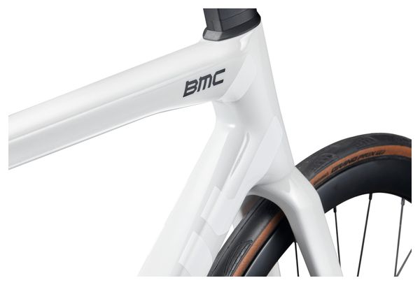 Bicicletta da strada BMC Teammachine SLR 01 Six Shimano Ultegra Di2 12V 700 mm Bianca 2027