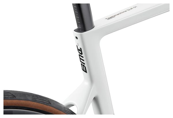 Bicicletta da strada BMC Teammachine SLR 01 Six Shimano Ultegra Di2 12V 700 mm Bianca 2027