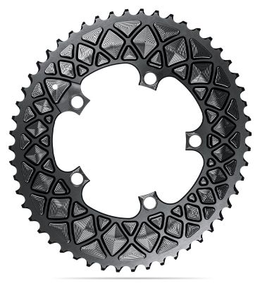 Plateau Ovale AbsoluteBlack Premium Oval Chainring 110/5 BCD pour Sram 11 V Noir