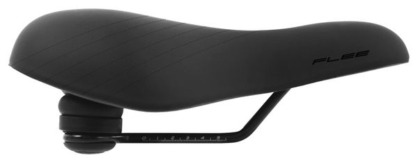 Massi Flee Gel Elastomer Sattel Schwarz
