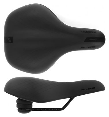 Massi Flee Gel Elastomer Sattel Schwarz