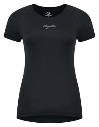 Mailot Manches Courtes Rogelli Essential Rose Femme