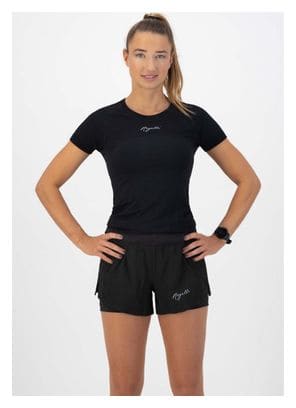 Mailot Manches Courtes Rogelli Essential Rose Femme
