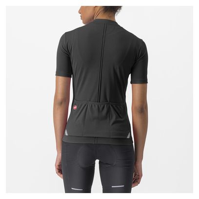 Maglia manica corta Castelli Anima 4 Donna Nero