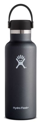 Hydro Flasche 18 oz w / Standard Flex Cap Schwarz