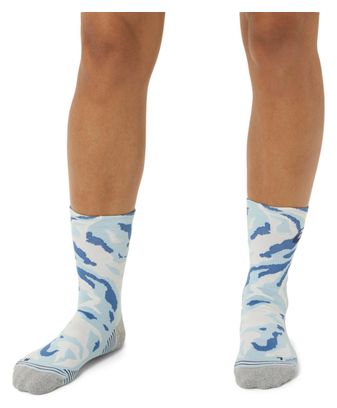 Asics Noosa Camo Run Socks Blue White Unisex