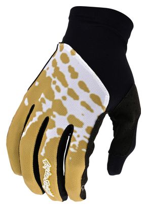 Troy Lee Designs Flowline Long Gloves Black/Gold