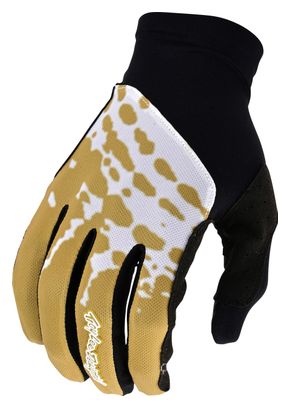 Gants Longs Troy Lee Designs Flowline Noir/Or