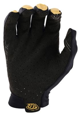 Guantes largos Troy Lee Designs Flowline Negro/Oro