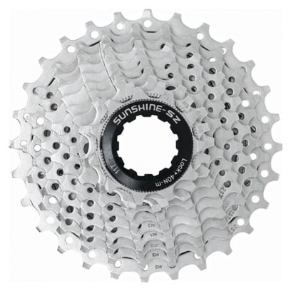 Cassette 10v. p2r shine pour Shimano/Sram route 11-28 argent