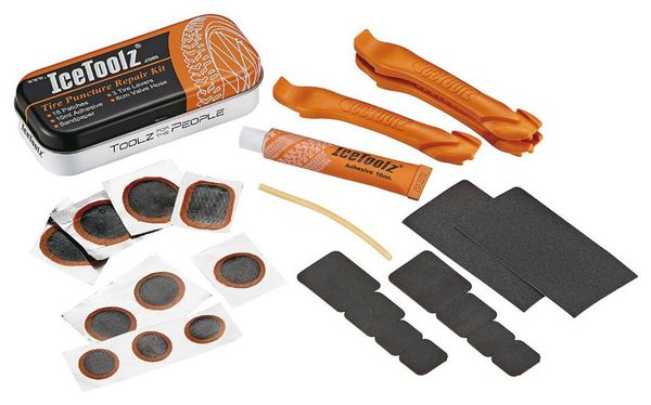 Kit de réparation de crevaison ICE TOOLZ 65A1