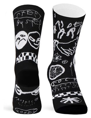 Pacific and CO Vogel Socks Black