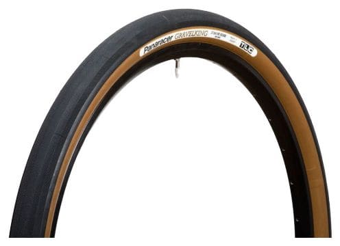 Prodotto ricondizionato - Panaracer Gravel King 27.5'' Tubeless Compatible Black / Brown Tire