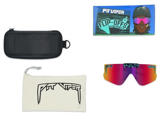 Lunettes De Soleil Pit Viper The Absolute Freedom Flip-Offs - Polarisées - Neuf Sans Boîte