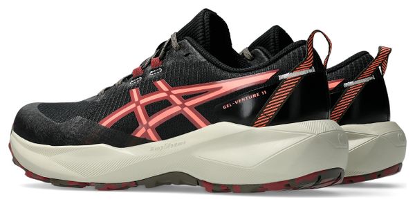 Asics Gel-Venture 11 Women's Trail Running Shoes - Black/Pink