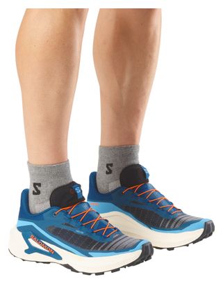 Chaussures Trail Salomon Genesis 2 Bleu/Blanc Homme