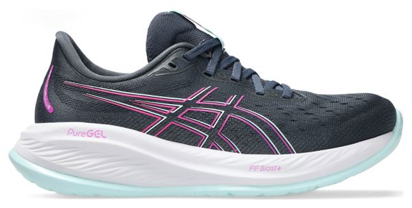 Asics Gel Cumulus 26 Bleu Rose Femme