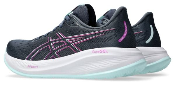 Asics Gel Cumulus 26 Bleu Rose Femme