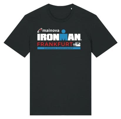 T-Shirt Manches Courtes Ironman Frankfurt Noir Homme