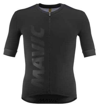 Mavic Aksium Kurzarm Trikot Schwarz