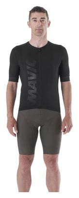 Mavic Aksium Kurzarm Trikot Schwarz