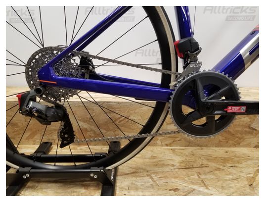 Refurbished Product - BMC Teammachine SLR Four Sram Rival eTap AXS 12V 700mm Blue Brushed 2022 Road Bike