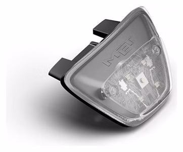 Helmverlichting MET LED ACHTERLICHT