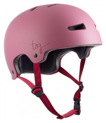 TSG Evolution Solid Color Satin Sakura Rose Helm