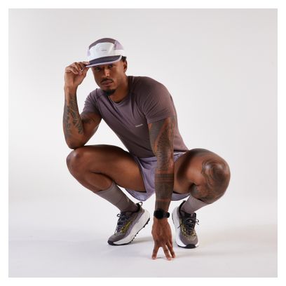 Kiprun 5-panel pet Wit/Paars