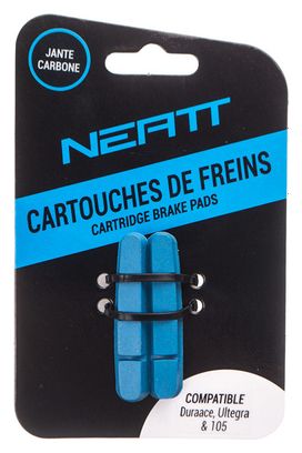 Inserti per pastiglie freno Neatt (x2) per Shimano Dura Ace / Ultegra / 105 (cerchi in carbonio)