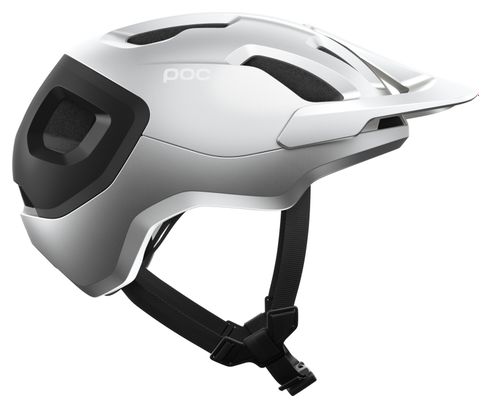 Poc Axion Race Mips Helm Schwarz/Silber Matt