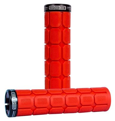 Paire de Grips SB3 Big One Rouge / Noir